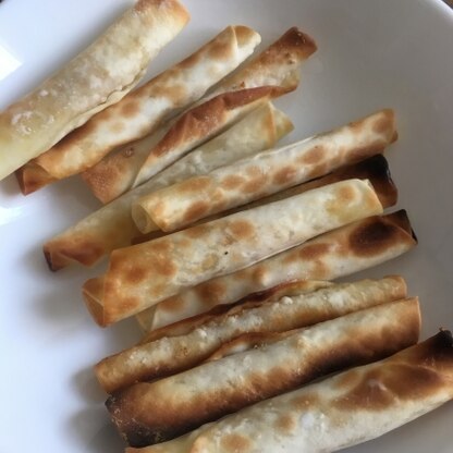 おつまみにぴったりですね！さっと出来るし、食べやすくて美味しい♡餃子の皮が余ったらまた作りたいと思います( ´ ▽ ` )ﾉ